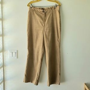 Vintage Ms Paquette beige corduroy pants M